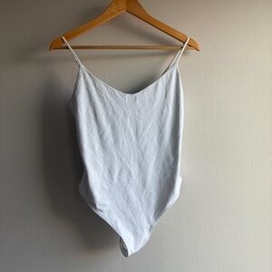 Babaton Crisp White Bodysuit